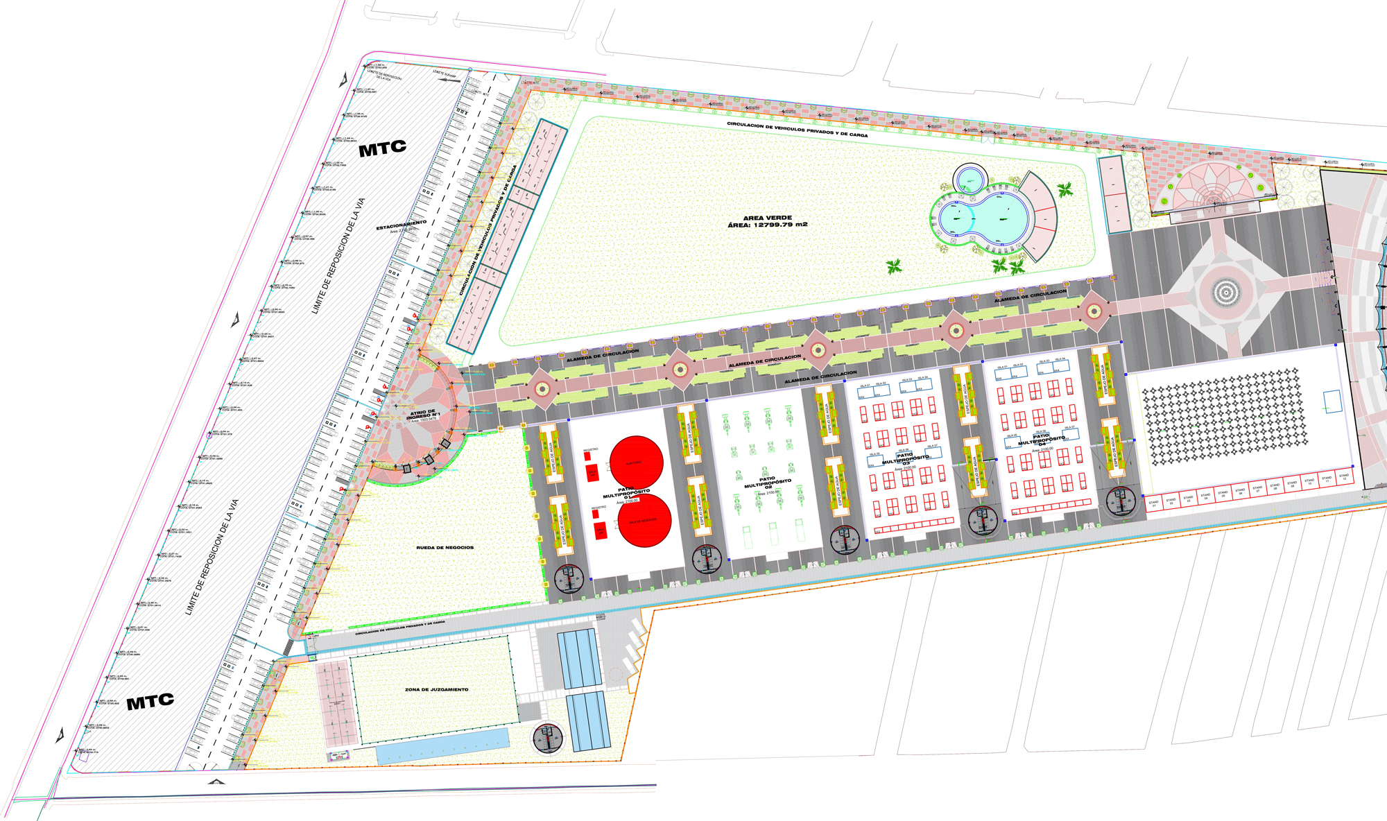 Plano del evento andesmin 2026